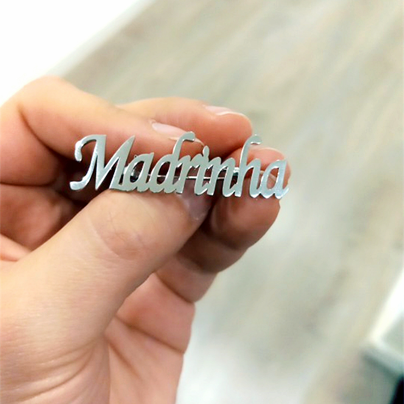 Vintage Fashion Names - Custom Brooch Can Be Customized Name