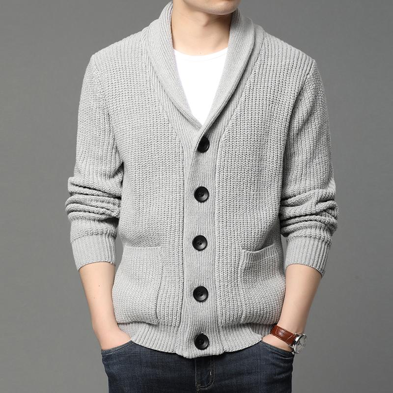 Crop Cardigan Vintage - 2023 Vintage Mens Sweater Autumn Winter