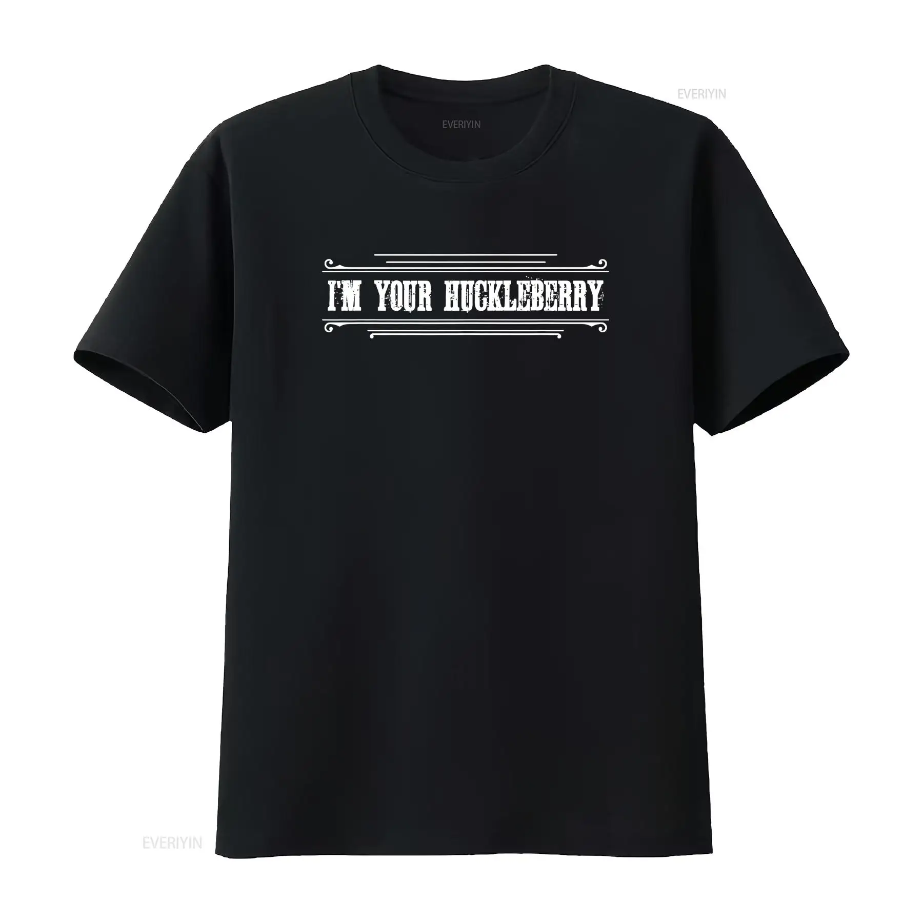 Vintage Fashion Quotes - I m Your Huckleberry Western Quote