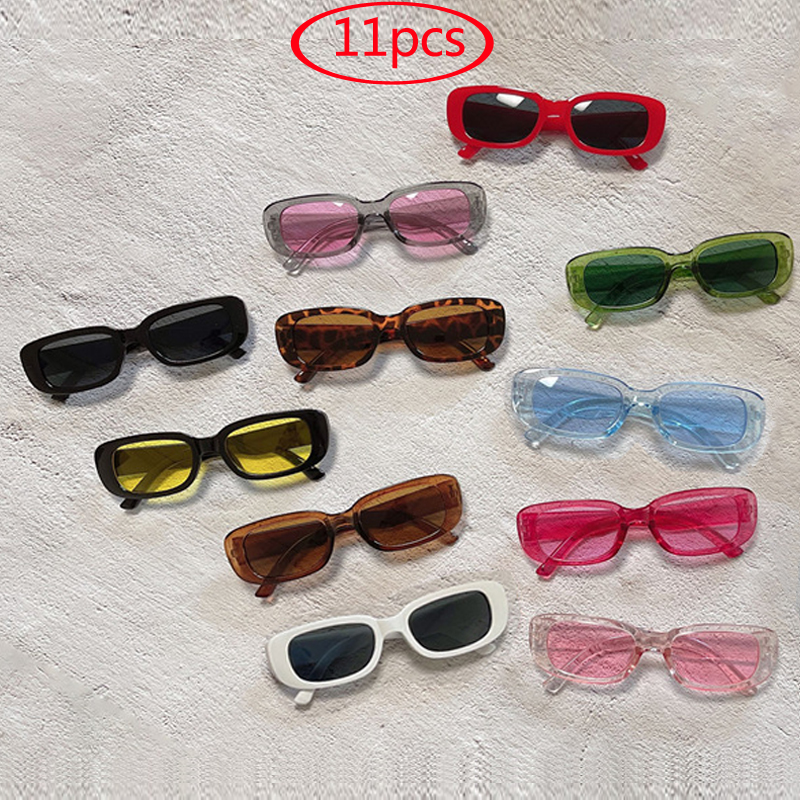 Vintage Fashion Wholesale - 11pcs Cycling Fashion Retro Small Square
