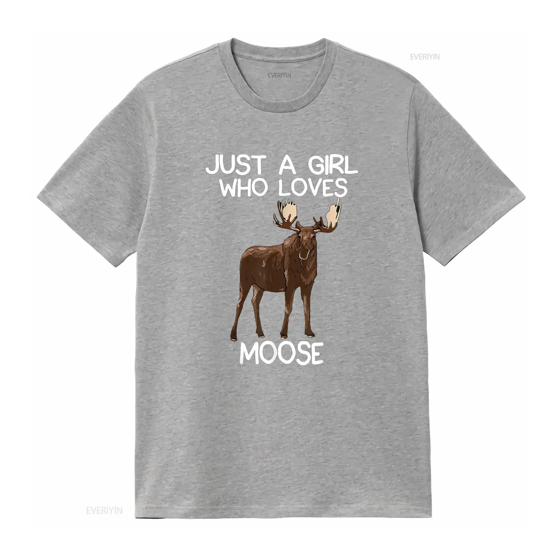 Just A Girl Who Loves Moose Fu - Vintage Fashion Quotes recensie en prijs