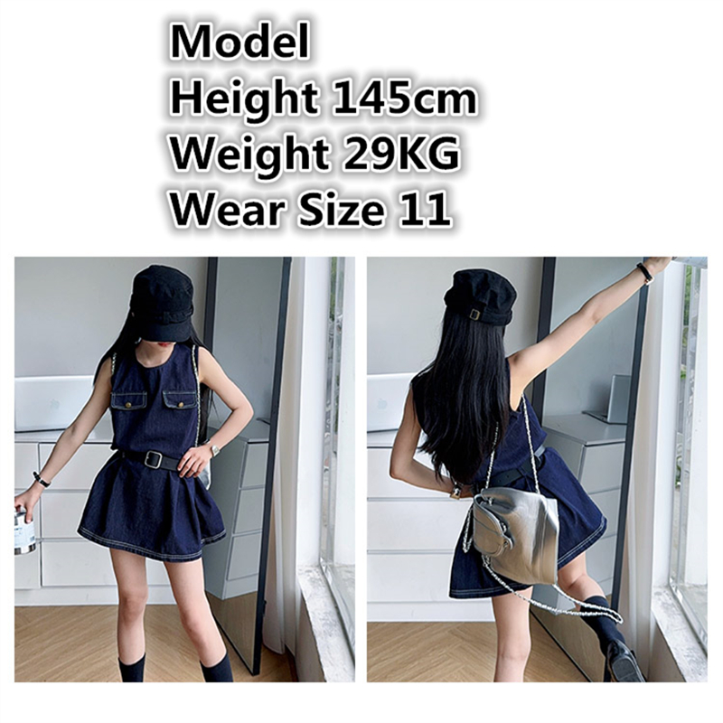 Stylish Kids Fashion Denim Bod - Vintage Fashion Girl recensie en prijs