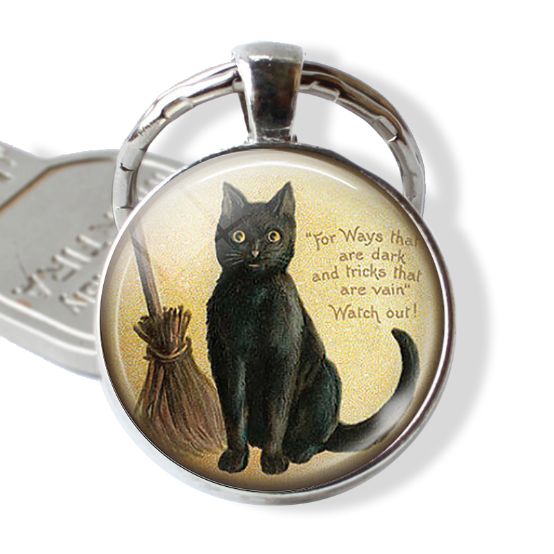 BLACK CAT Quote Keychain Lover - Vintage Fashion Quotes recensie en prijs