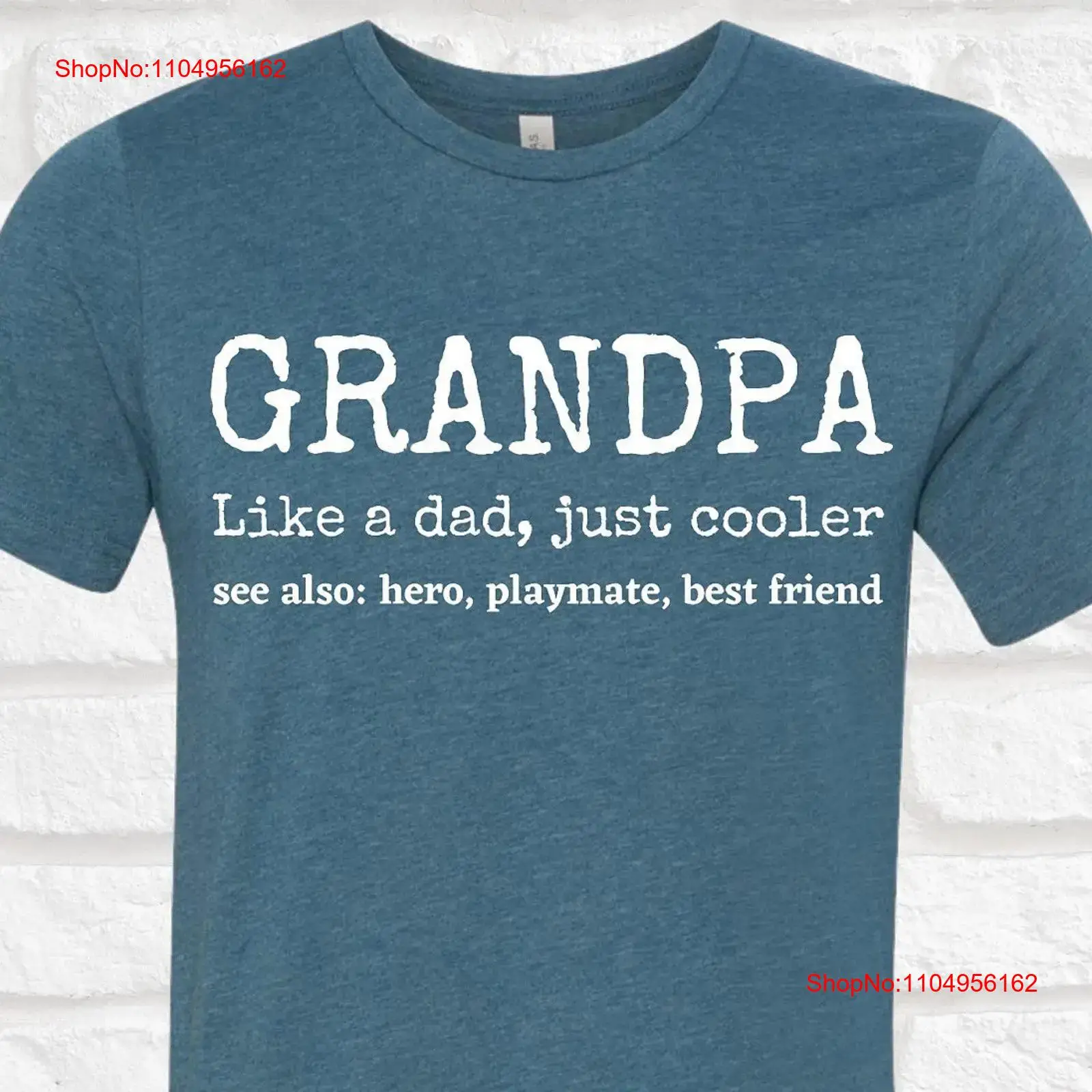 Grandpa Definition T Shirt Gra - Vintage Fashion Definition recensie en prijs