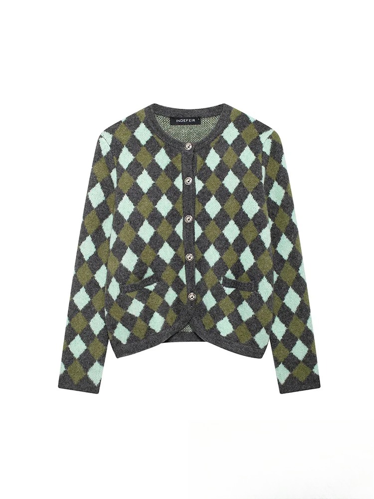 KONDALA Vintage Casual Chic Wo - Crop Cardigan Vintage recensie en prijs