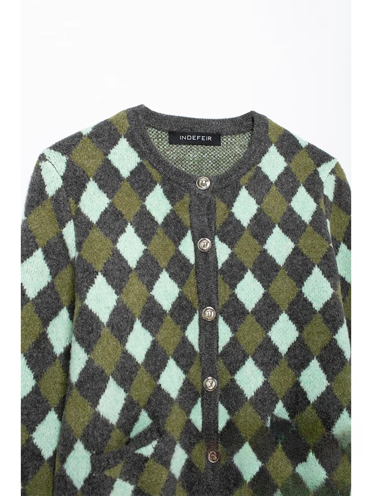 KONDALA Vintage Casual Chic Wo - Crop Cardigan Vintage recensie en prijs