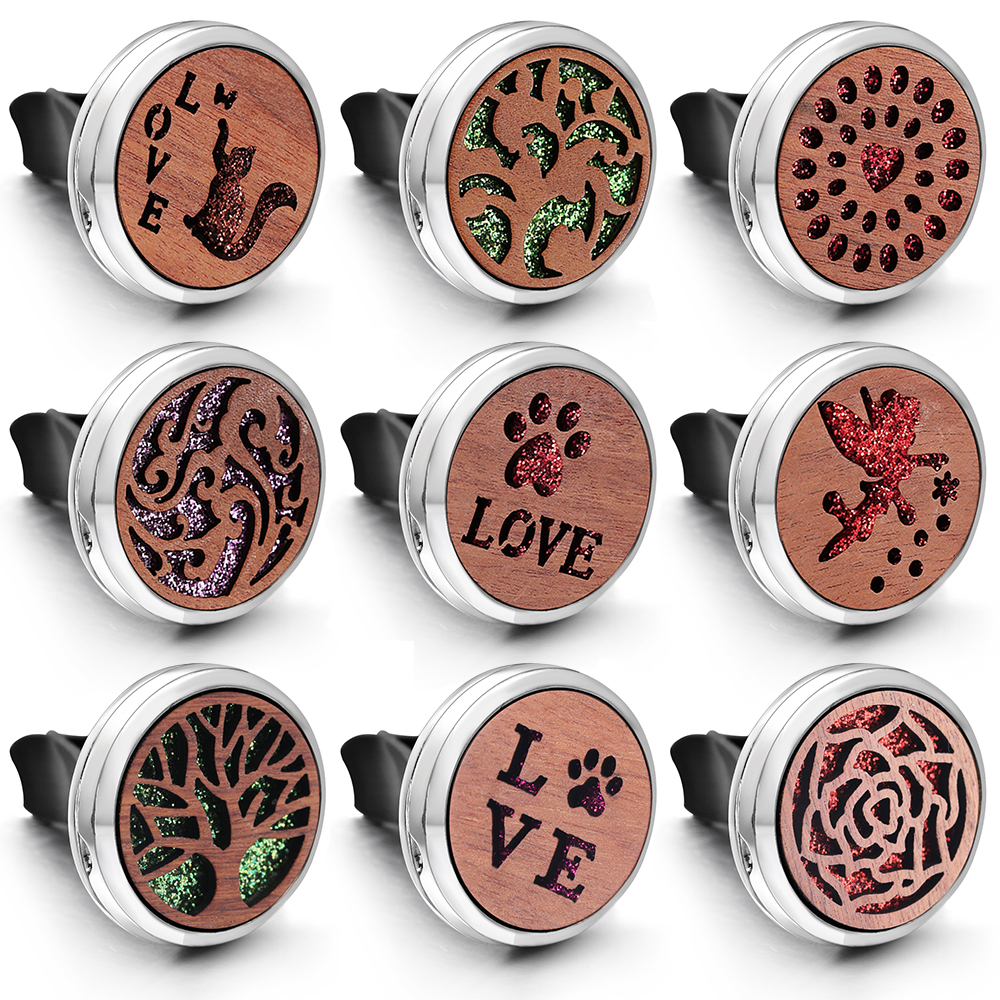 Vintage Wood Perfume Locket Ca - Vintage Fashion Outlet recensie en prijs