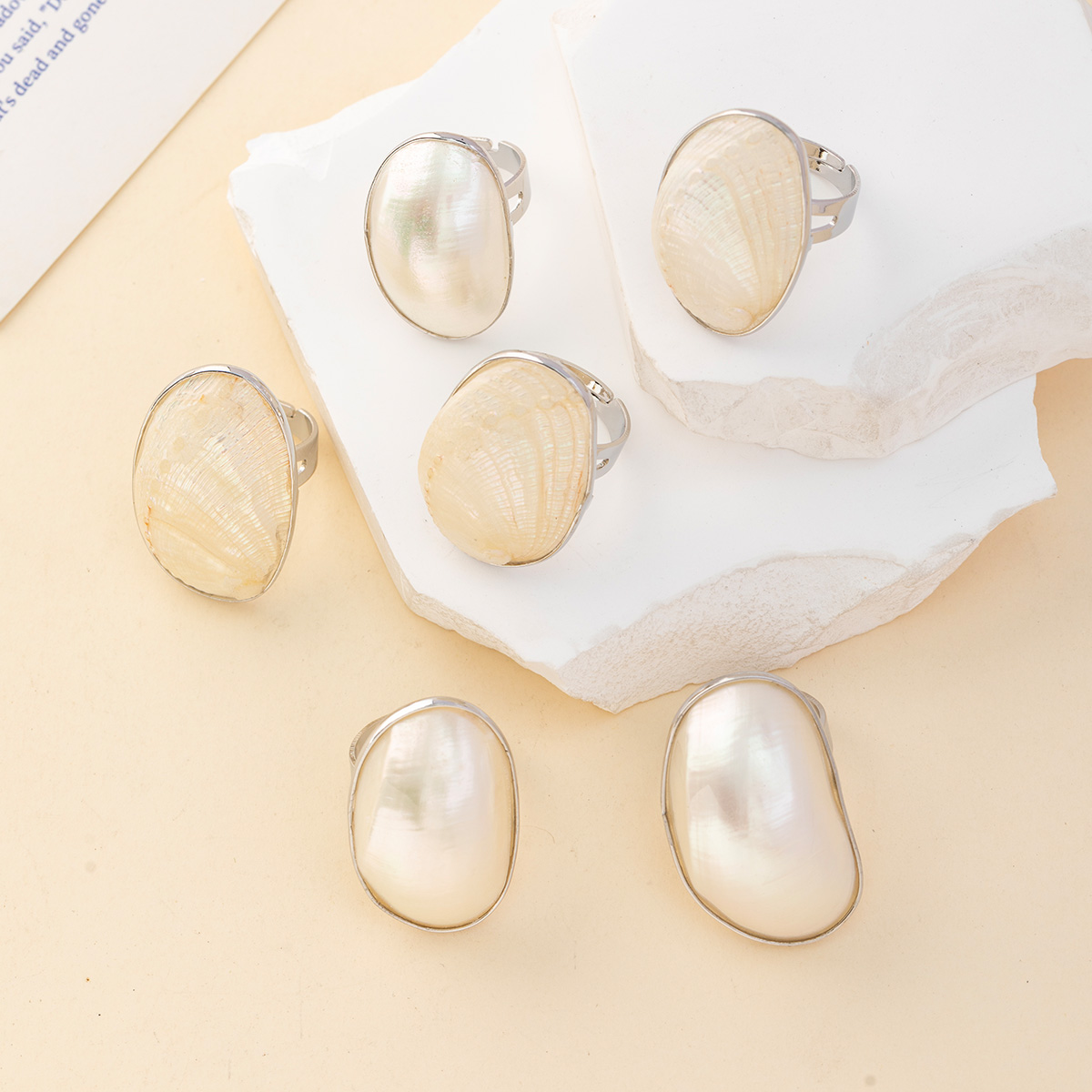 Vintage Chunky Shell Rings for - Vintage Fashion Outlet recensie en prijs