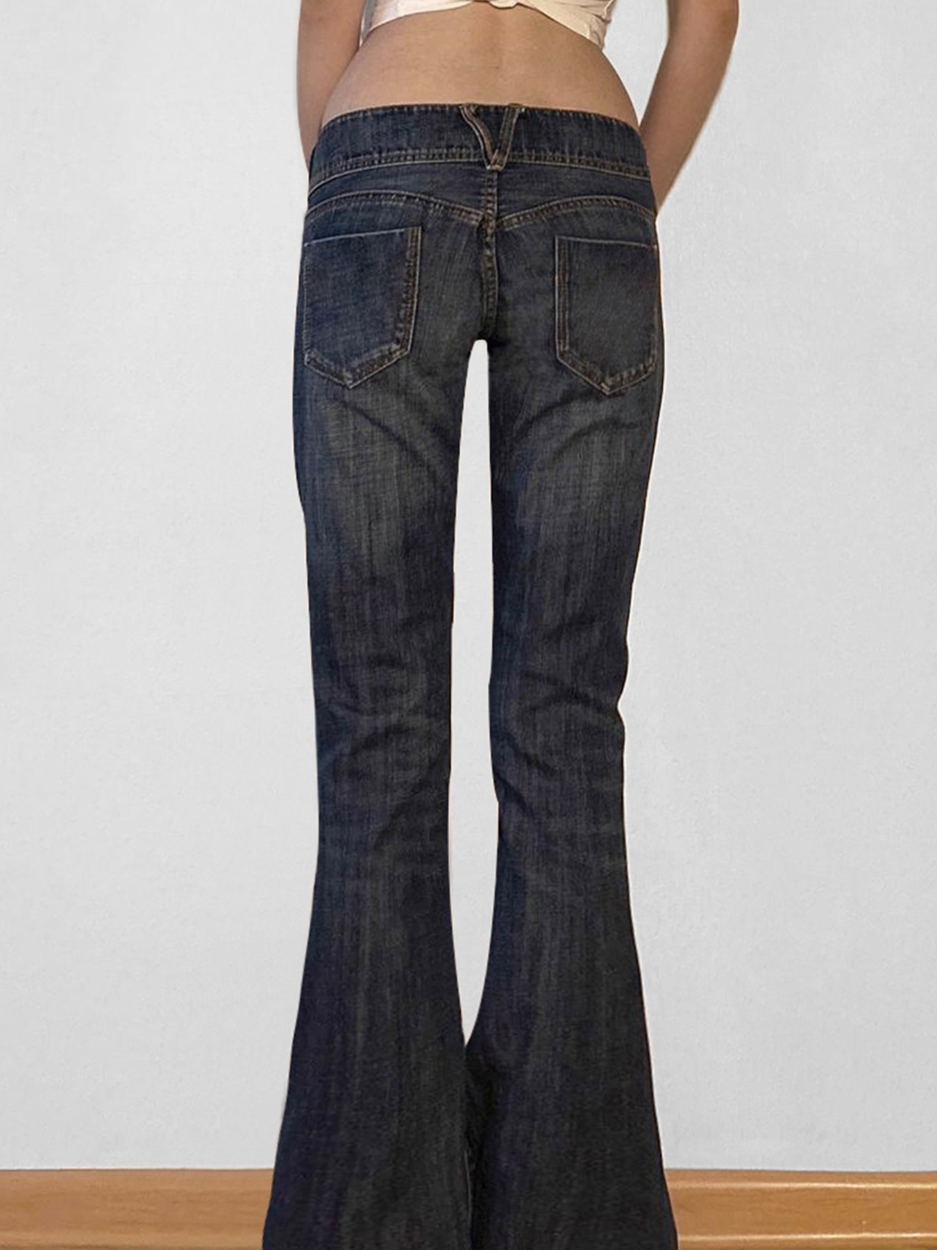 Vintage y2k Flared Jeans Retro - Mom Jean High Rise recensie en prijs