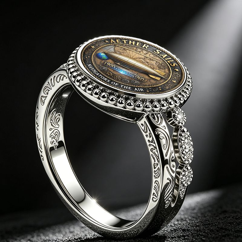 Vintage Silver Ring with Mysti - Vintage Fashion Meaning recensie en prijs