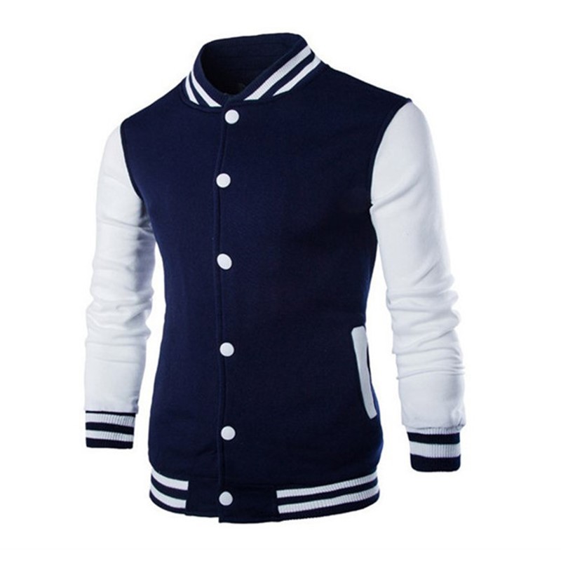 Hoodies Men Baseball Jacket Me - Varsity Jacket Wool recensie en prijs