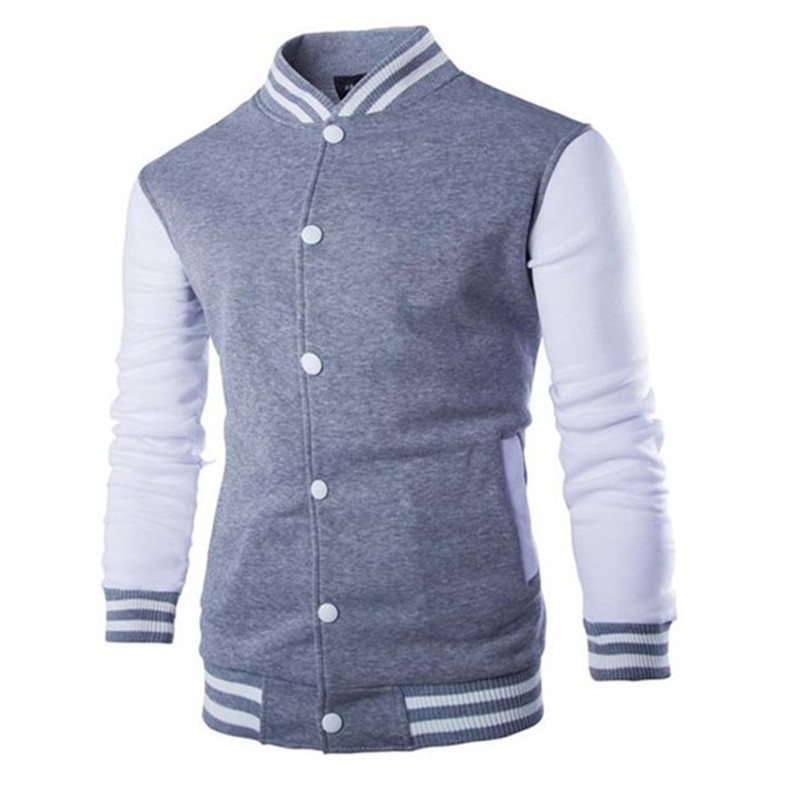 Hoodies Men Baseball Jacket Me - Varsity Jacket Wool recensie en prijs