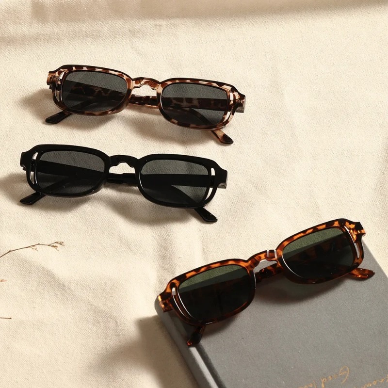 New Rectangle Sunglasses Women - Vintage Fashion Girl recensie en prijs