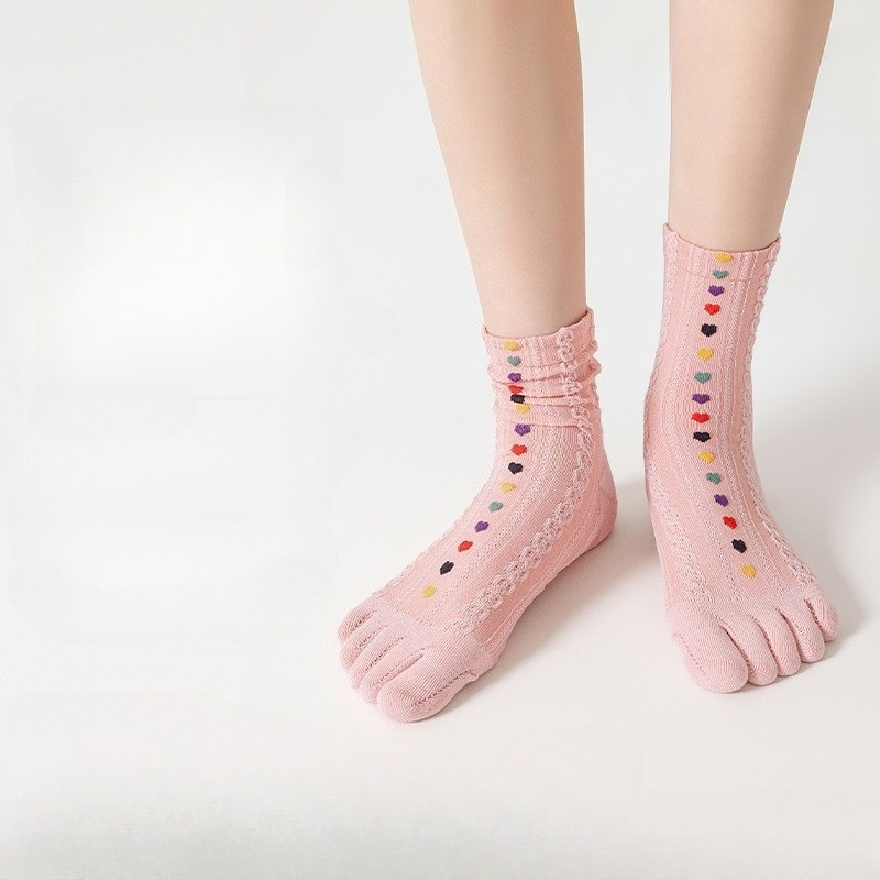 5 Pairs Finger Socks Women Gir - Vintage Fashion Girl recensie en prijs
