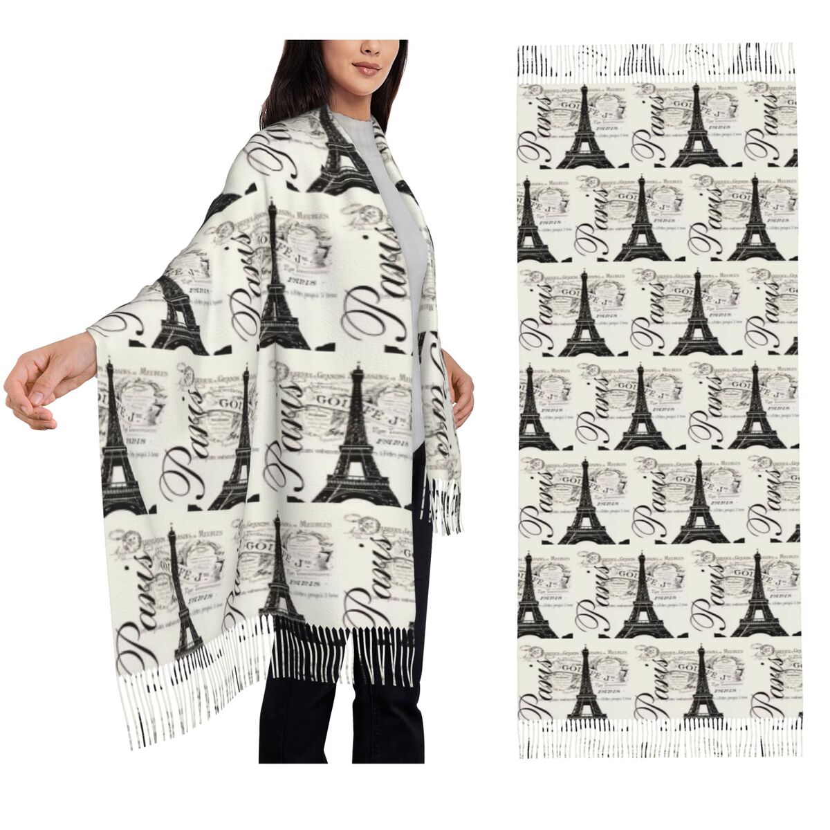 Vintage Eiffel Tower Romantic  - Vintage Fashion Paris recensie en prijs