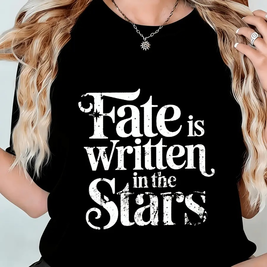 【New Arrival】Women Fate Is Wri - Vintage Fashion Quotes recensie en prijs