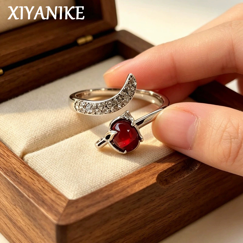 XIYANIKE Red Stone Fox Adjusta - Vintage Fashion Wholesale recensie en prijs