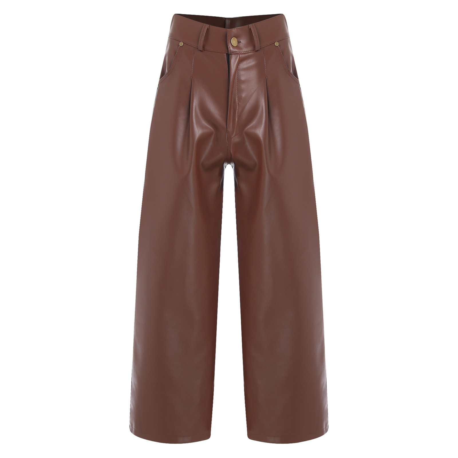 Mens Fashionable Matte Faux Le - Vintage Fashion Club recensie en prijs