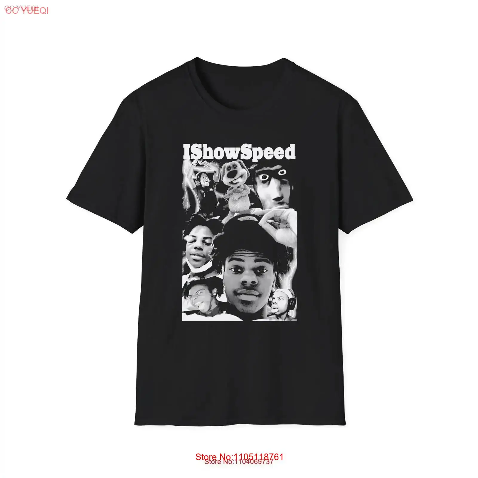 IShowSpeed T Shirt Merch Fan B - Vintage Fashion Youtubers recensie en prijs