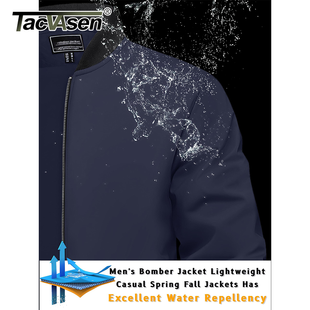 TACVASEN Men's Varsity Jacket  - Varsity Jacket Wool recensie en prijs