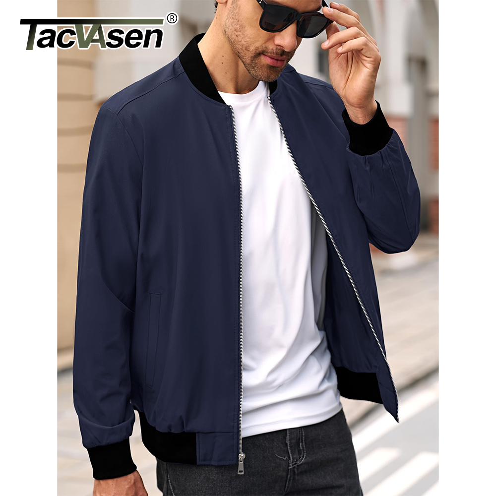 TACVASEN Men's Varsity Jacket  - Varsity Jacket Wool recensie en prijs