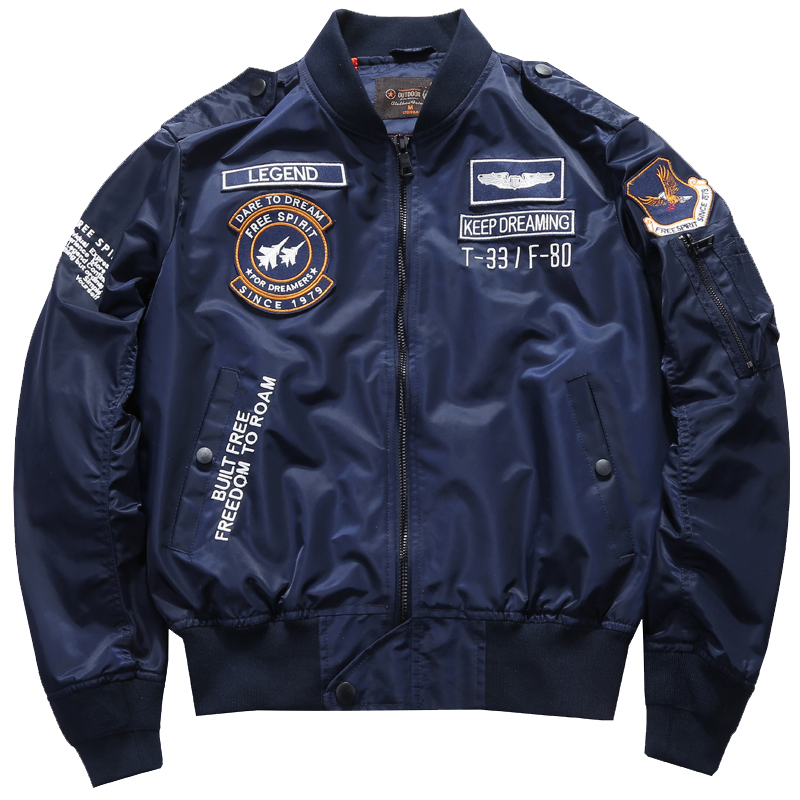 Men's Spring Tactical Army MA- - Varsity Jacket Wool recensie en prijs