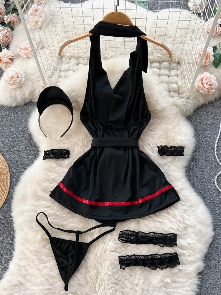 Erotic Fashion Sexy Halter Lin - Vintage Women Fashion recensie en prijs