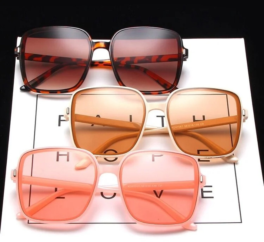Vintage Oversized Square Sungl - Vintage Fashion Girl recensie en prijs
