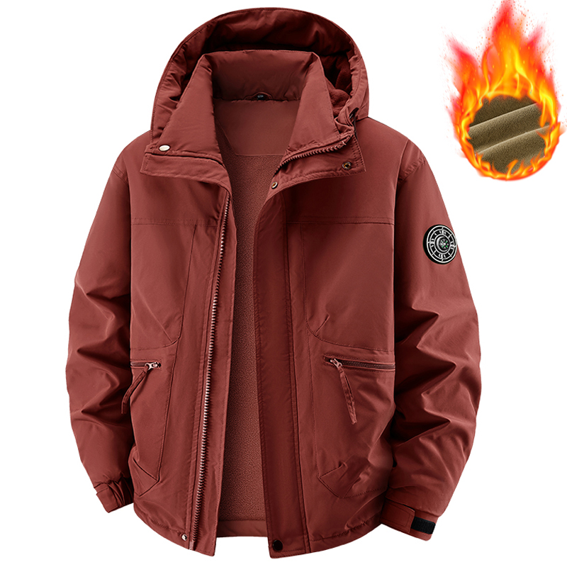 Men Parkas Thick Warm Hooded C - Varsity Jacket Wool recensie en prijs