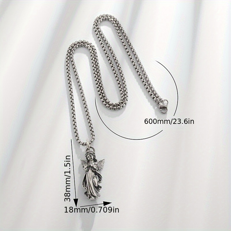Guardian Angel Amulet Necklace - Vintage Fashion Meaning recensie en prijs