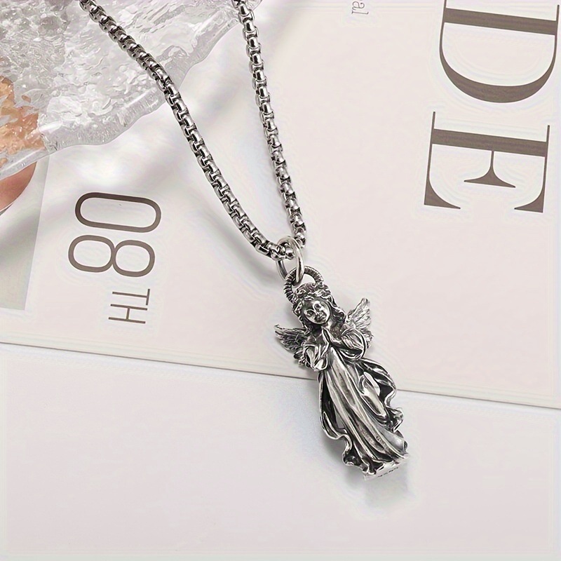 Guardian Angel Amulet Necklace - Vintage Fashion Meaning recensie en prijs