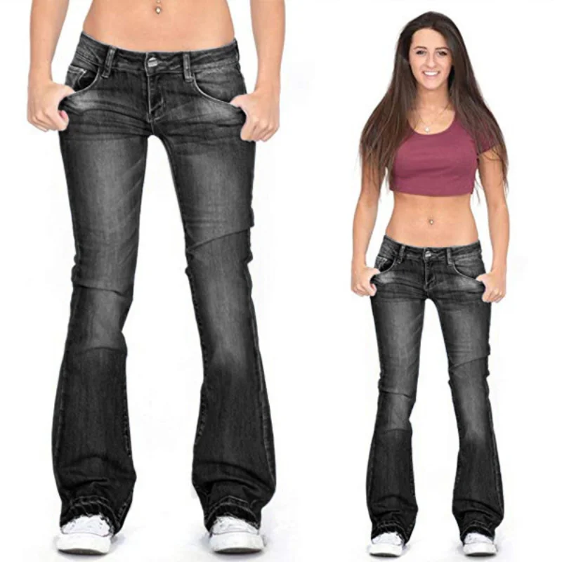 Spring Summer Black Low Rise F - Mom Jean High Rise recensie en prijs