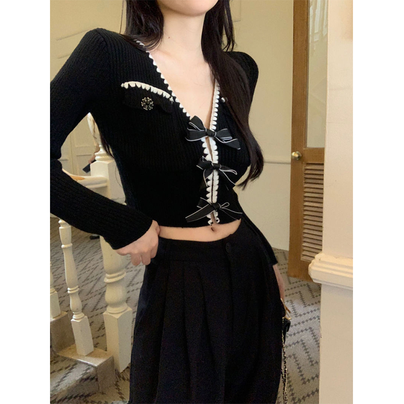 MEXZT Vintage Knitted Cardigan - Crop Cardigan Vintage recensie en prijs