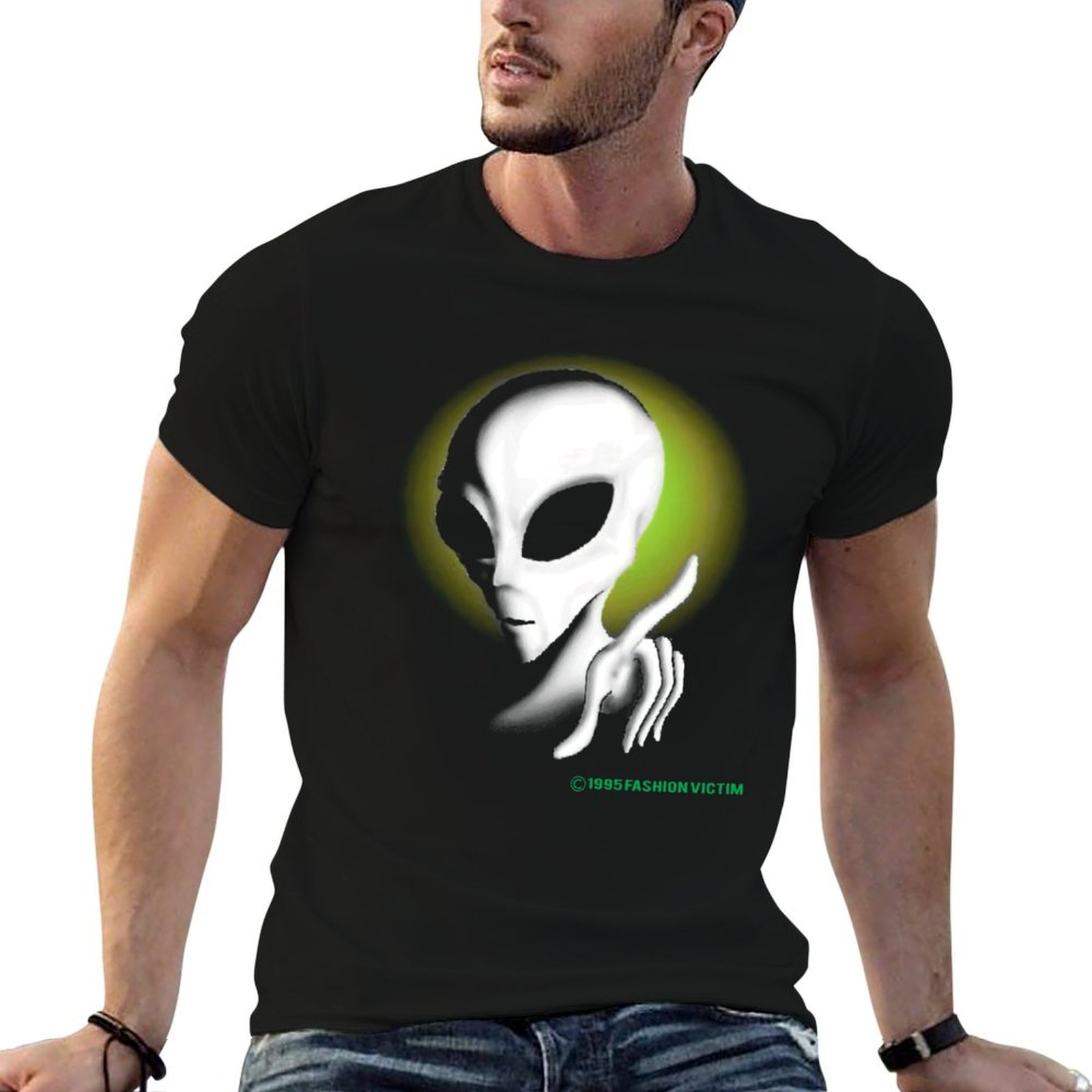 1995 ALIEN Vintage Glow In The - Vintage Fashion Victim recensie en prijs