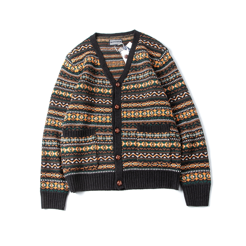 Men's V-neck Open Cardigan Swe - Crop Cardigan Vintage recensie en prijs