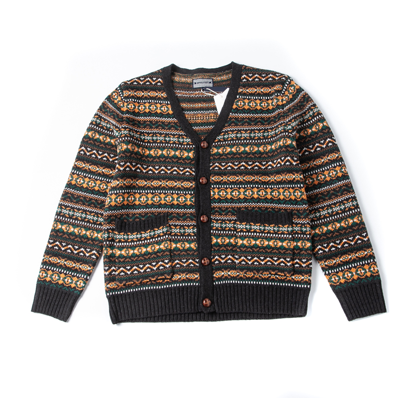 Men's V-neck Open Cardigan Swe - Crop Cardigan Vintage recensie en prijs
