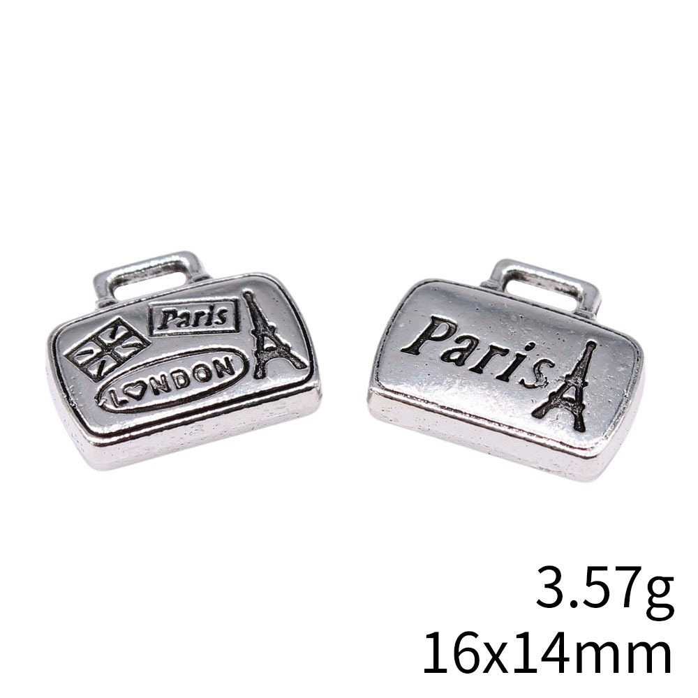 WYSIWYG 5pcs 16x14mm Antique S - Vintage Fashion Paris recensie en prijs