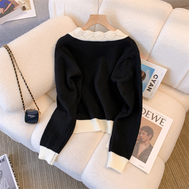 Women's Black Gothic Cropped C - Crop Cardigan Vintage recensie en prijs