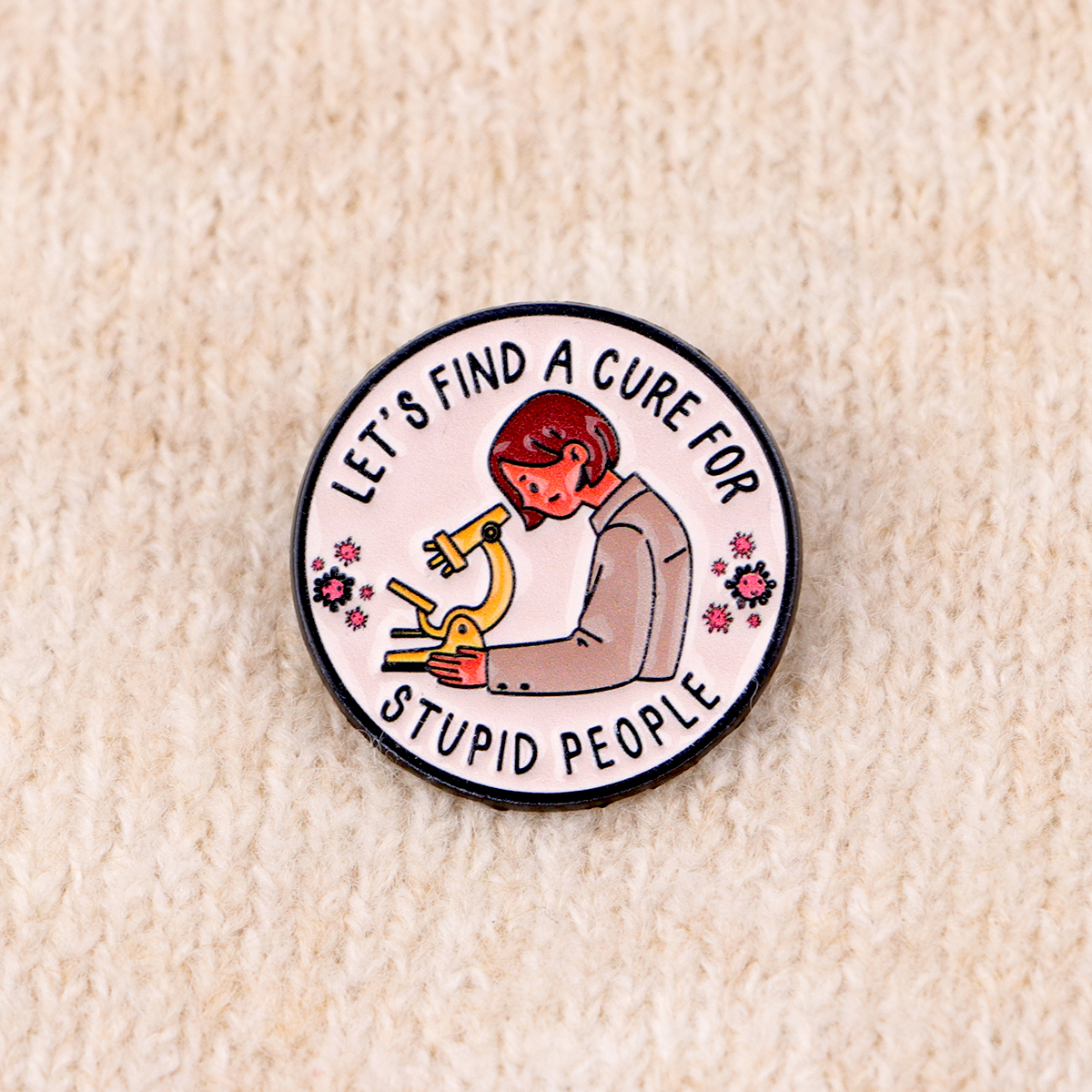 “Good Girl” Quotes Enamel Pin  - Vintage Fashion Quotes recensie en prijs