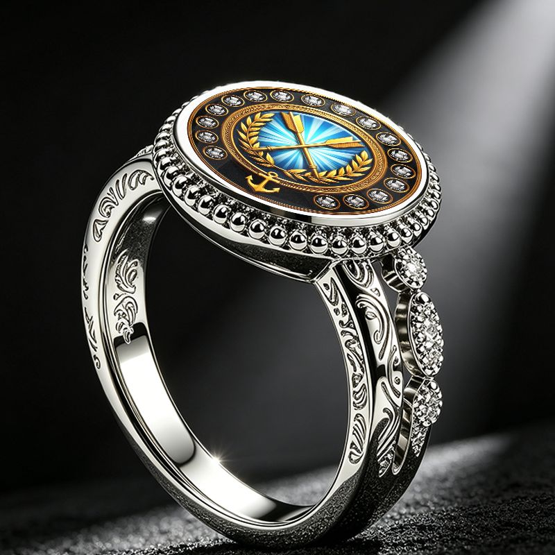 Elegant Silver Ring with Vinta - Vintage Fashion Meaning recensie en prijs
