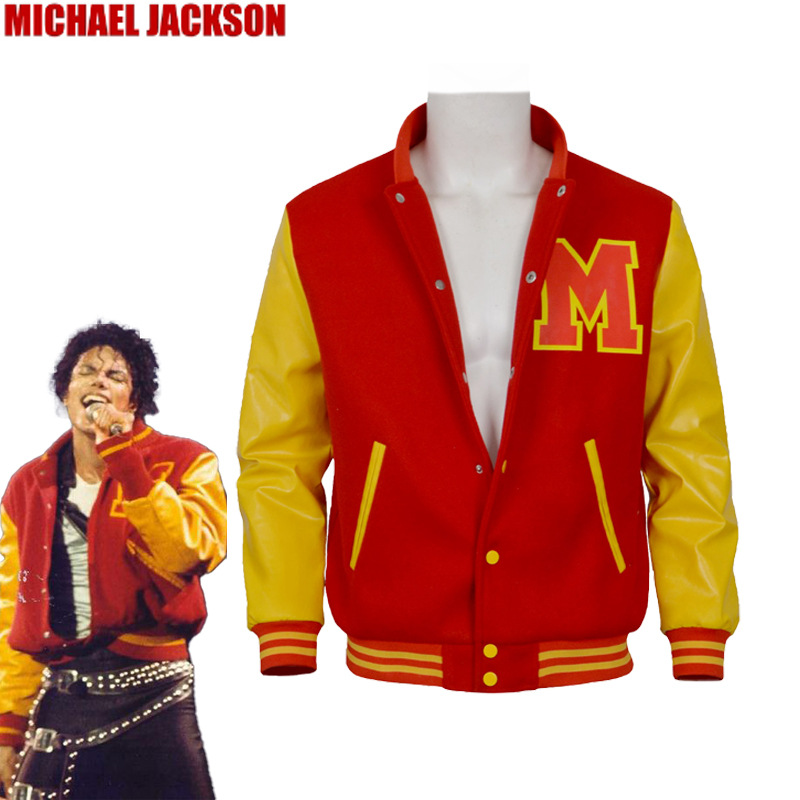Men's Michael Jackson Cosplay  - Varsity Jacket Wool recensie en prijs