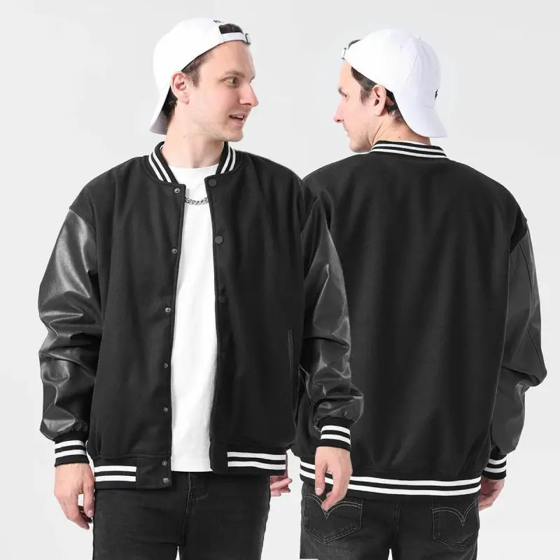 High Street Jacket Leather Sle - Varsity Jacket Wool recensie en prijs