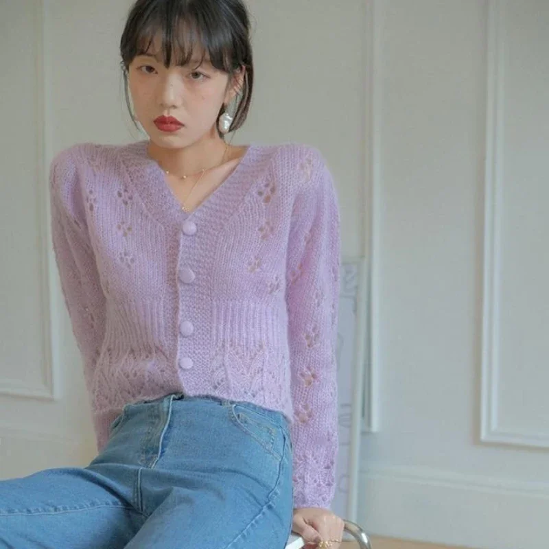 Women's Sweater Kawaii Cardiga - Crop Cardigan Vintage recensie en prijs
