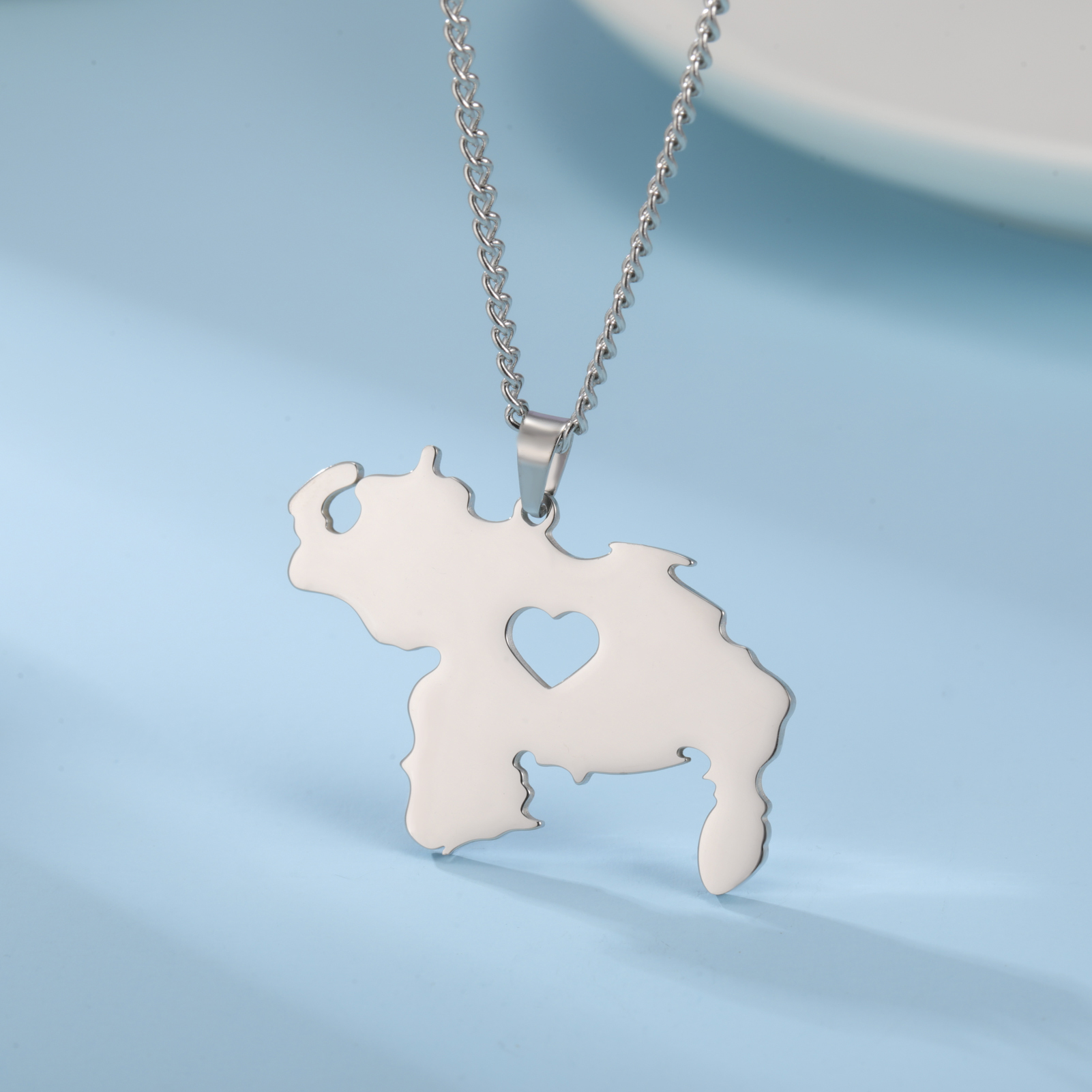 LIKGREAT Venezuela Map Necklac - Vintage Fashion Meaning recensie en prijs