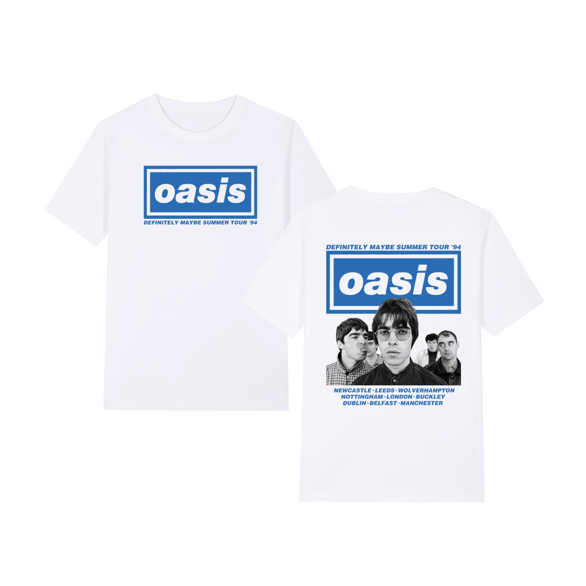 definitely maybe Oasi Band Log - Vintage Fashion Definition recensie en prijs