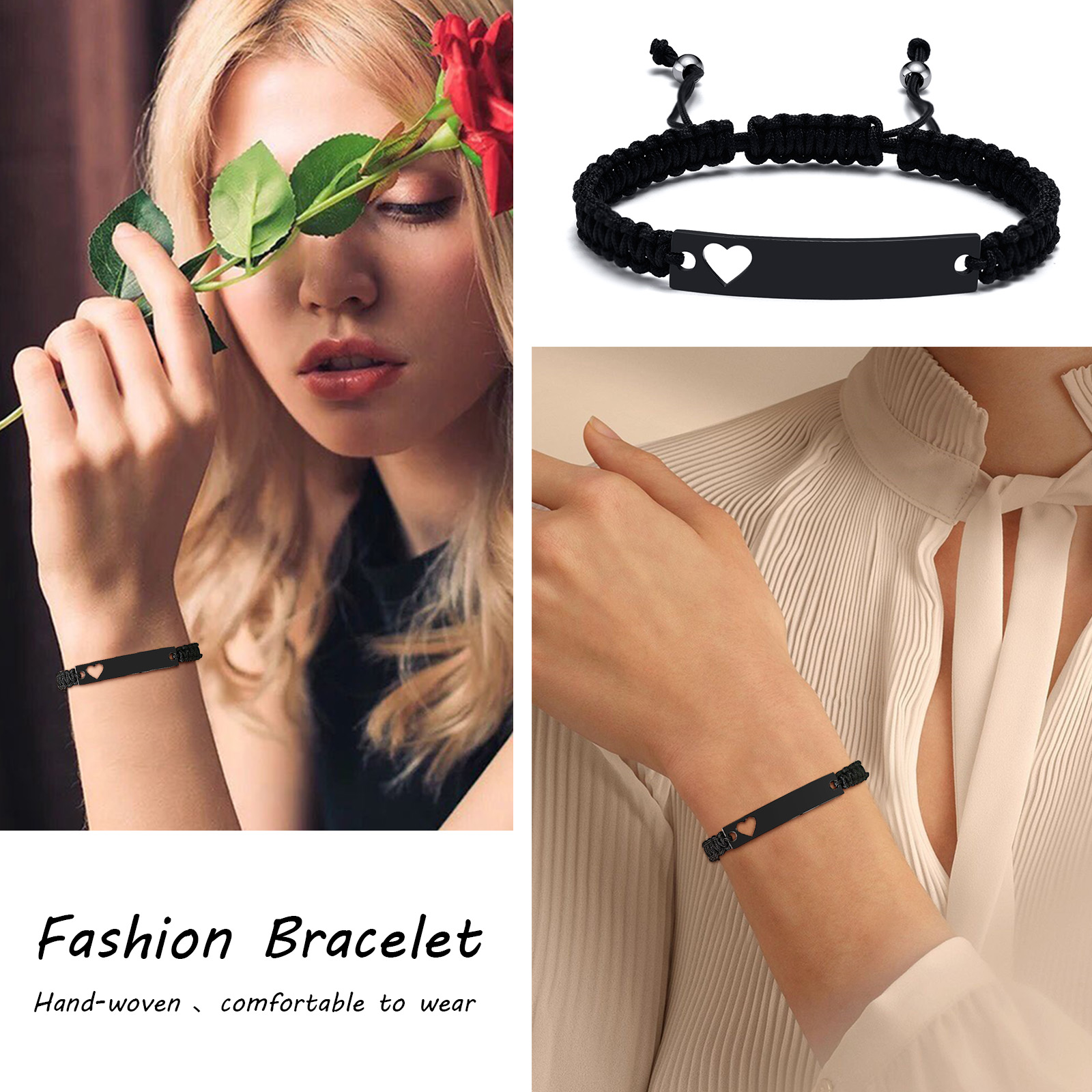 Custom Vintage Braided Rope Ch - Vintage Fashion Quotes recensie en prijs