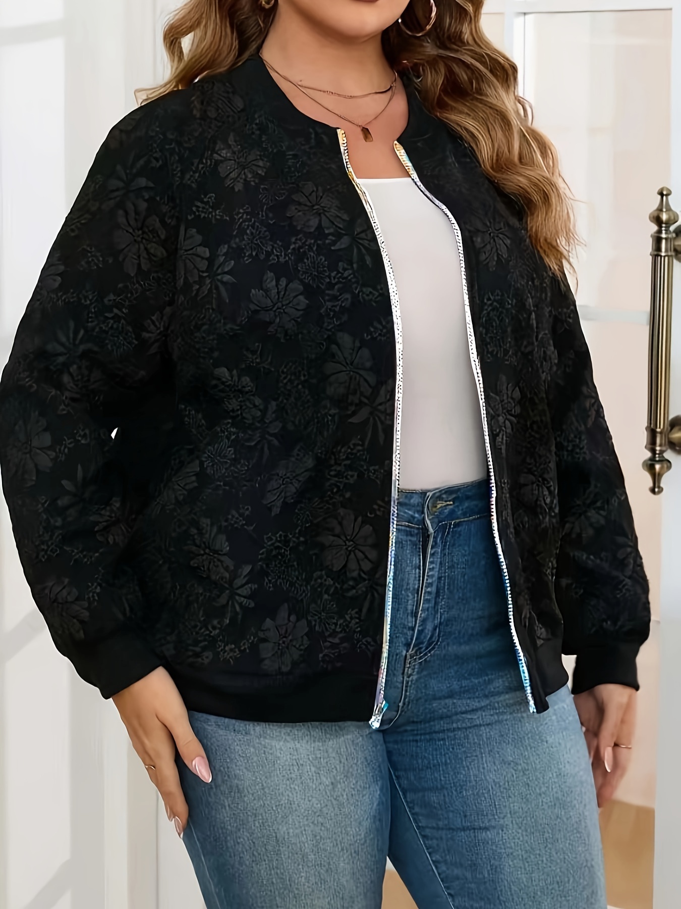 Plus size baseball varsity zip - Varsity Jacket Wool recensie en prijs