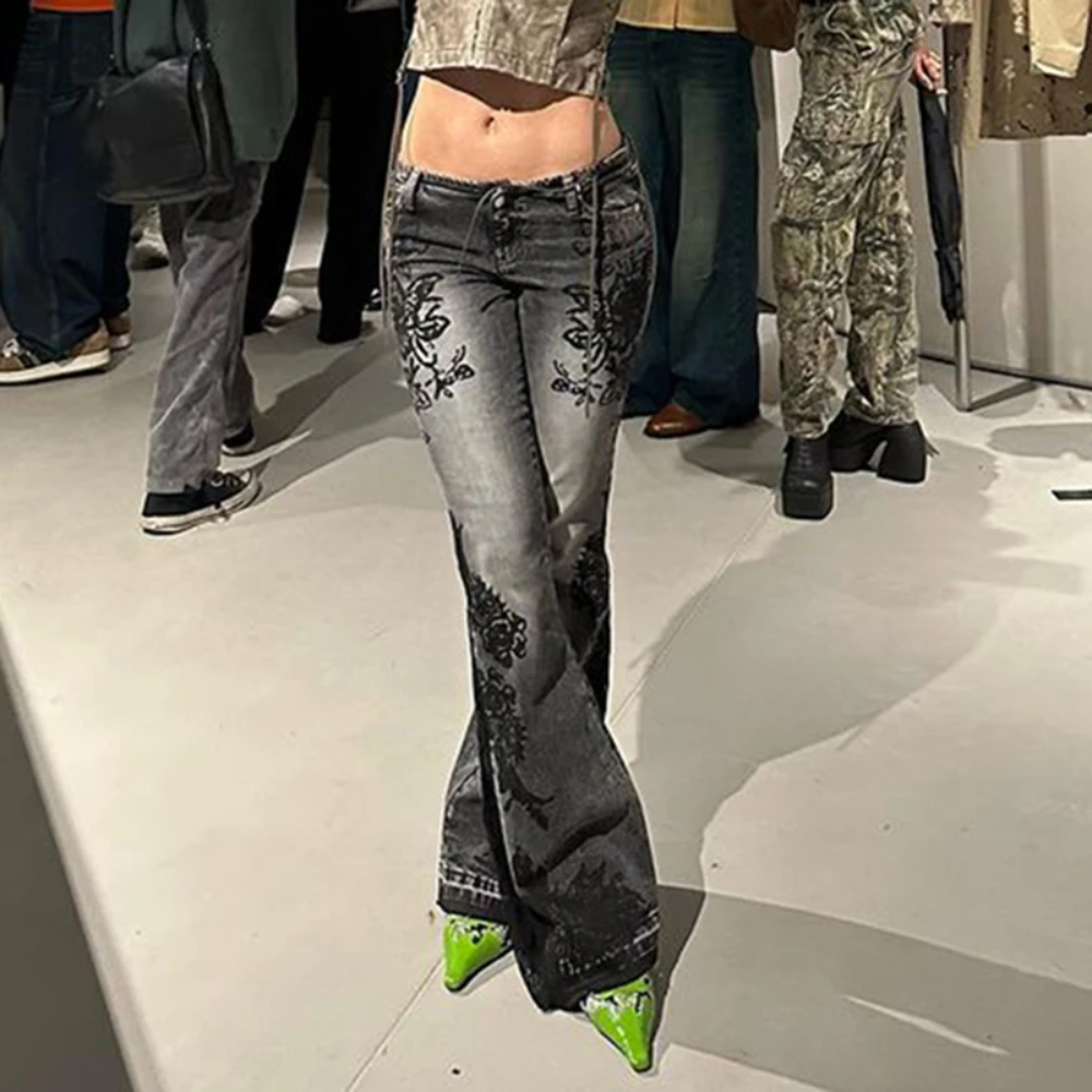 Streetwear Flare Jeans Women D - Mom Jean High Rise recensie en prijs