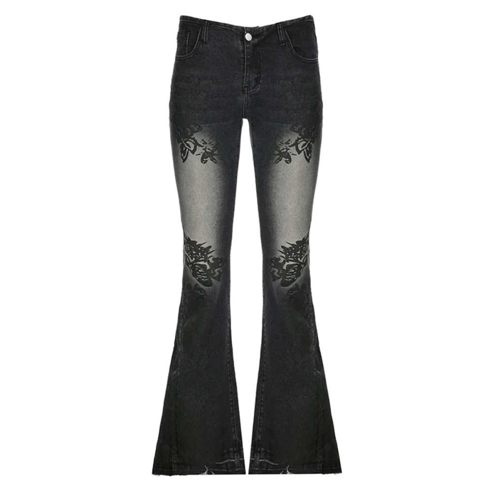 Streetwear Flare Jeans Women D - Mom Jean High Rise recensie en prijs