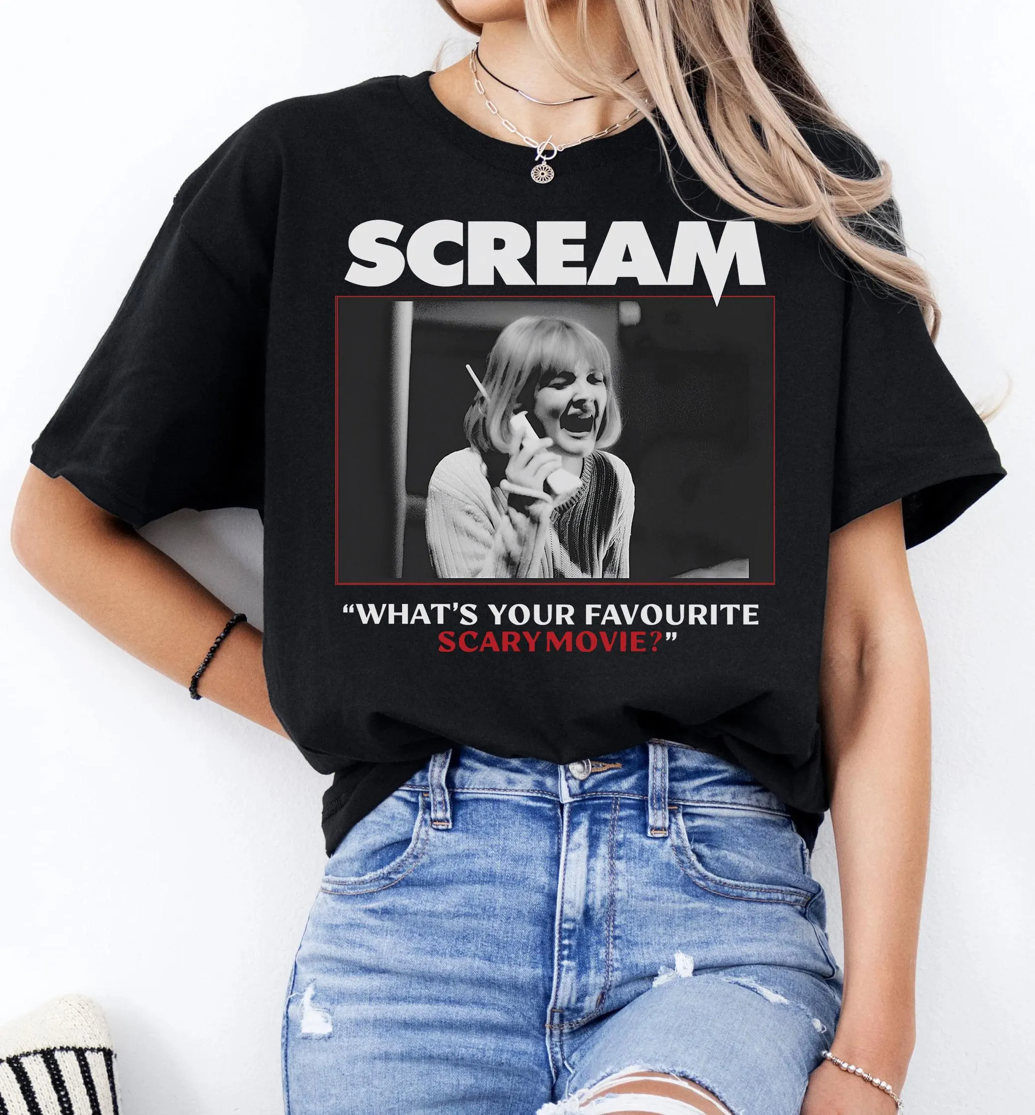 Scream Movie Shirt What's Your - Vintage Fashion Quotes recensie en prijs